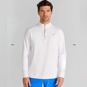 Redvanly Sevres Quarter-Zip (Bright White)